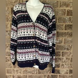 Vintage Northern Reflections Cardigan – Size L